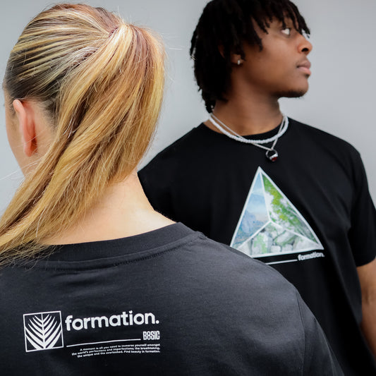 Formation 02 - Black Graphic Tshirt