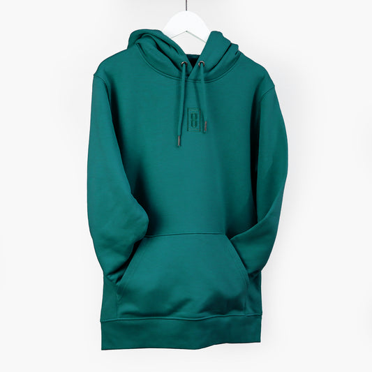Fitted Hoodie - Forest Green